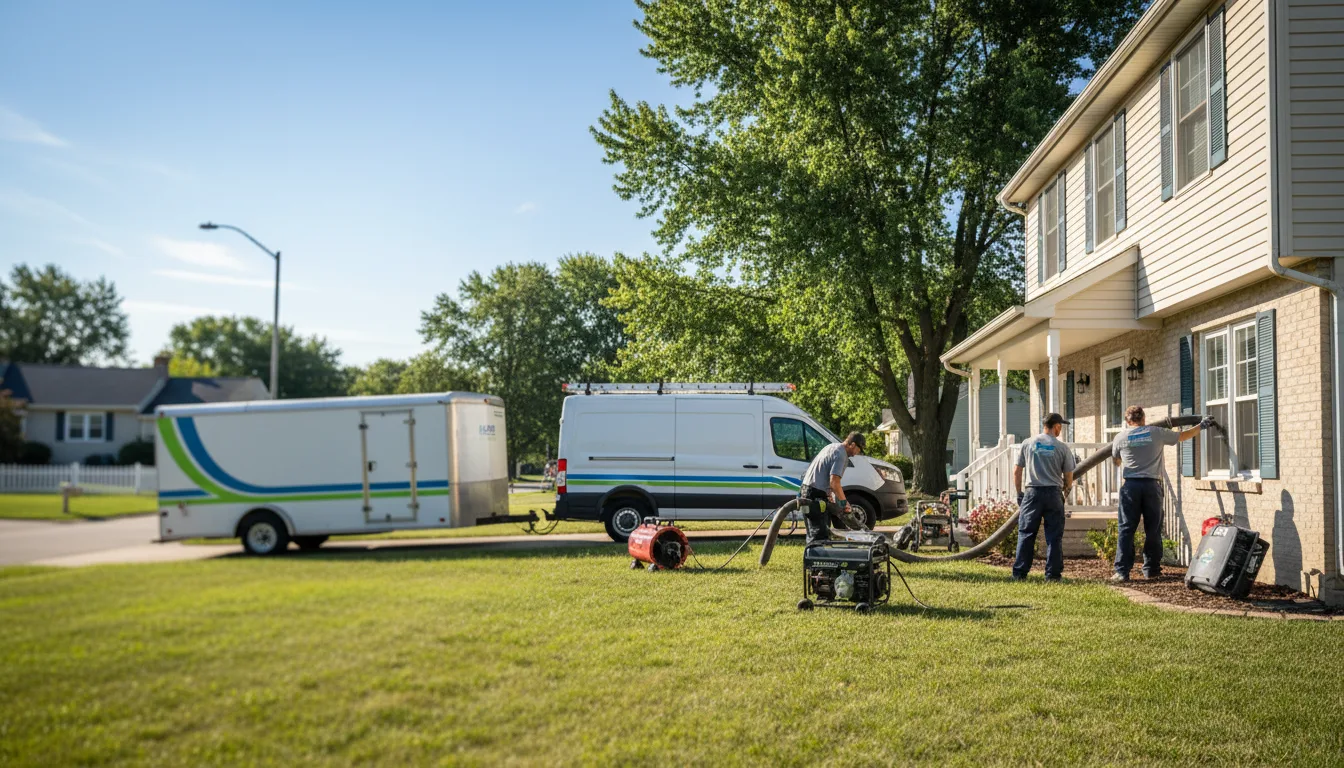 Flooded Basement Restoration And Cleanup With Repair in Sabetha, KS near me